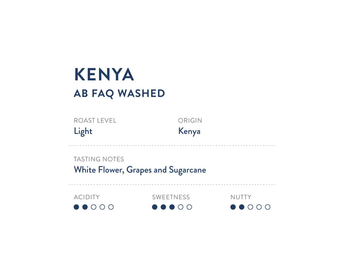 肯亞 AB FAQ水洗咖啡